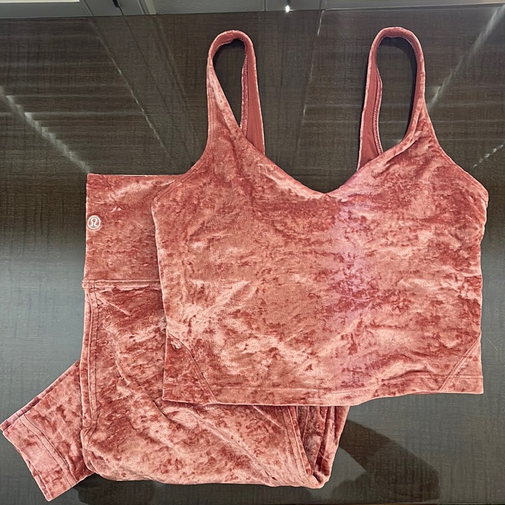 Rusty Rose Lululemon set